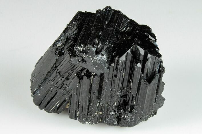 2.2" Terminated Black Tourmaline (Schorl) Crystal Cluster - Madagascar